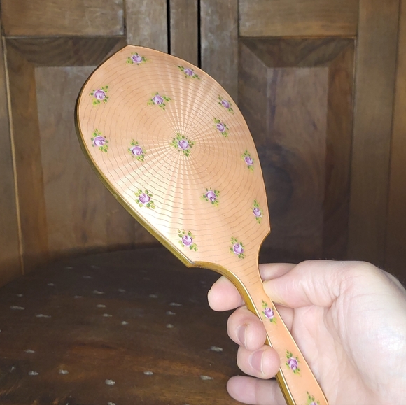 Elegant Floral Hand Mirror - Picture 13 of 17